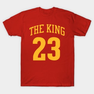 lebron james 23 the king T-Shirt